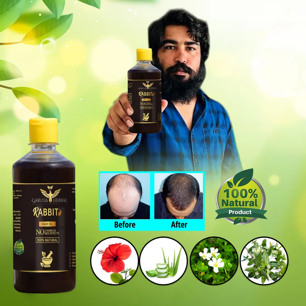Rabbit Herbal Hair Oil