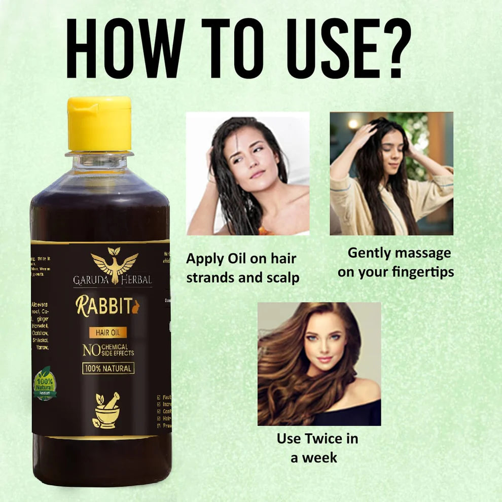 Rabbit Herbal Hair Oil