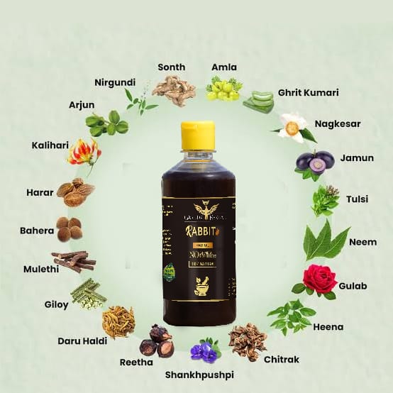 Rabbit Herbal Hair Oil