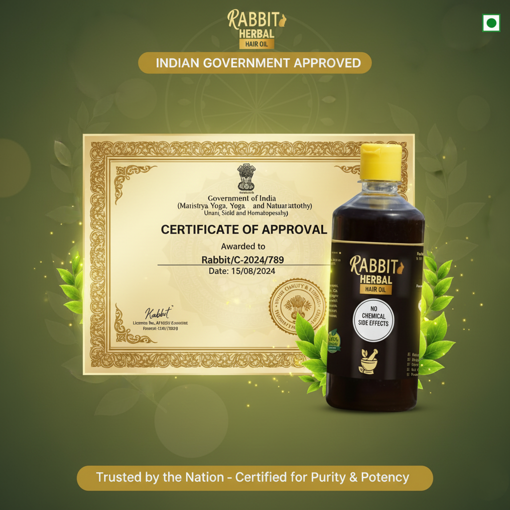 Rabbit Herbal Hair Oil