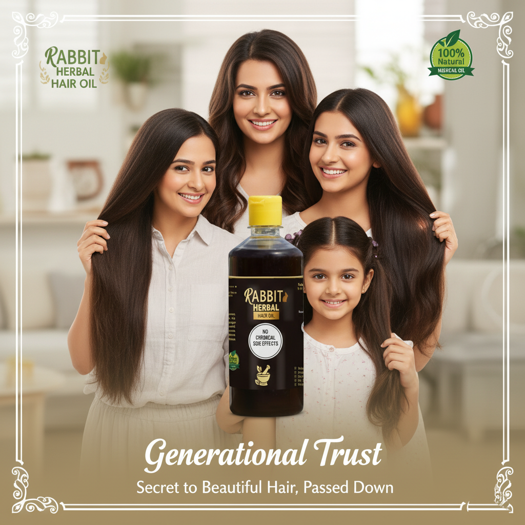 Rabbit Herbal Hair Oil