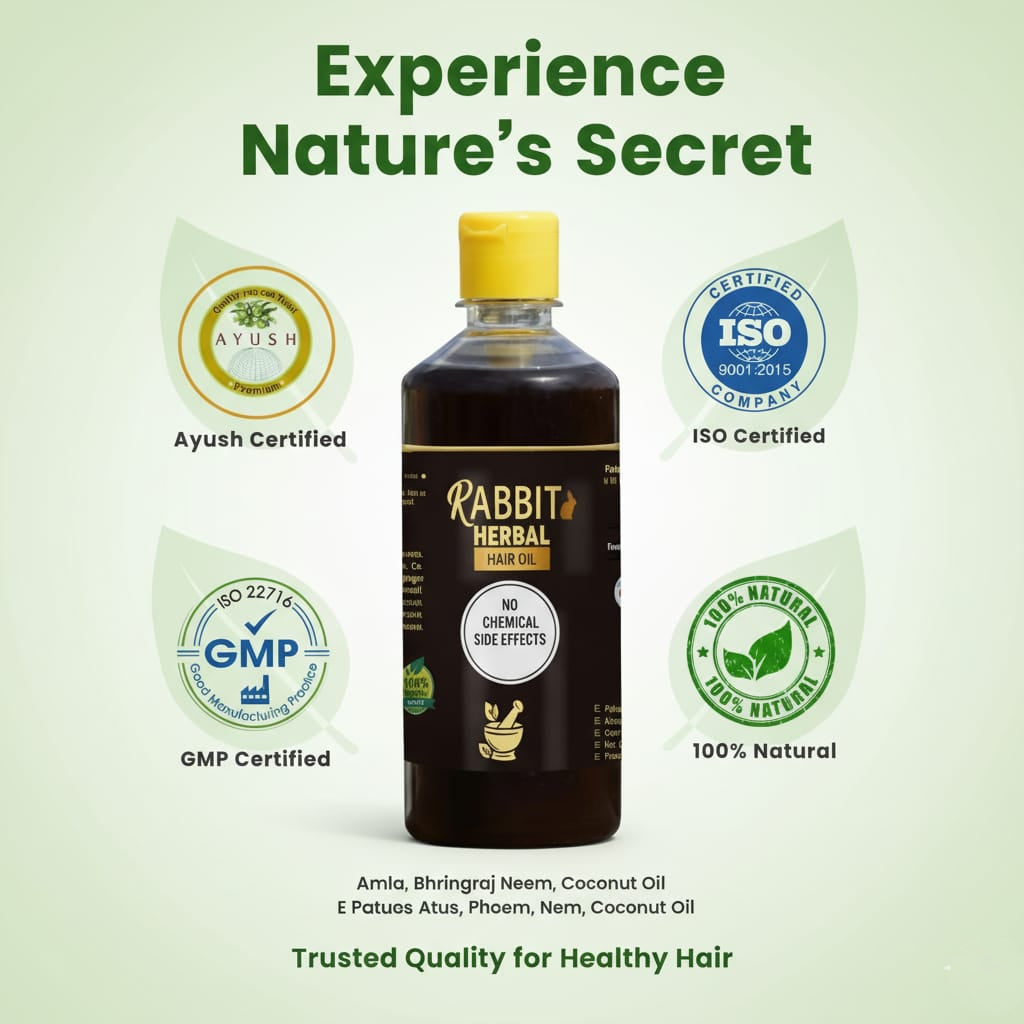 Rabbit Herbal Hair Oil