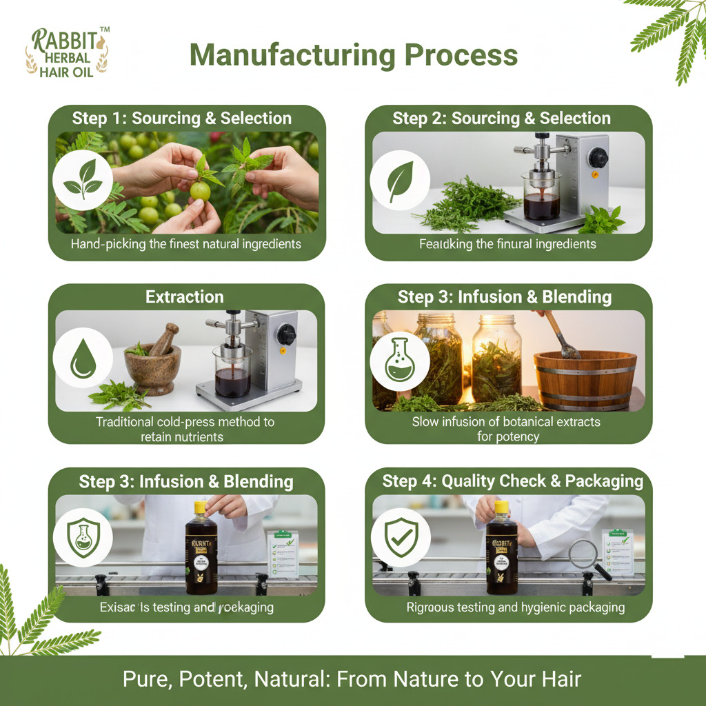 Rabbit Herbal Hair Oil